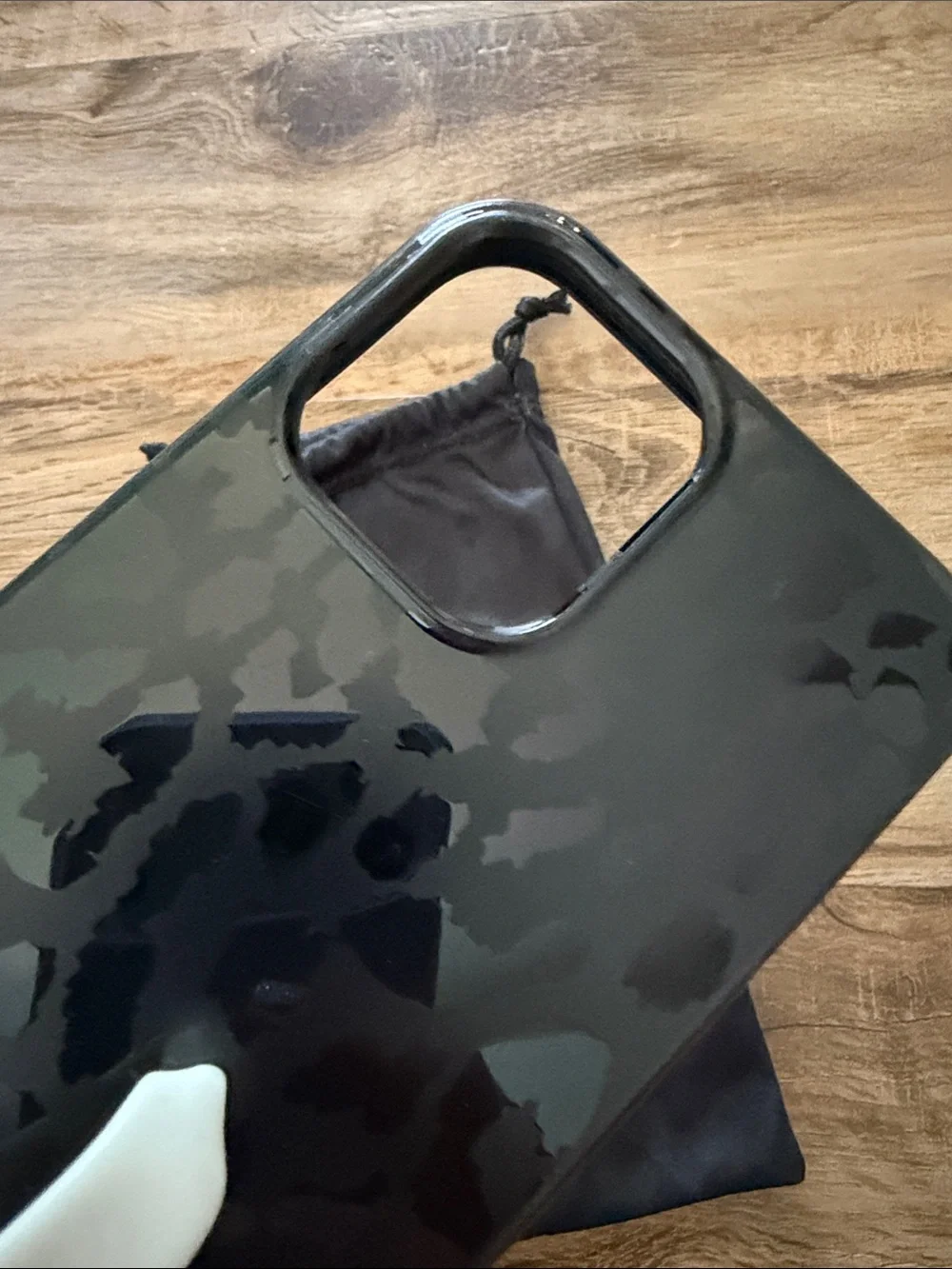 iPhone 12 Pro Max Loopy Midnight Leopard Phone Case